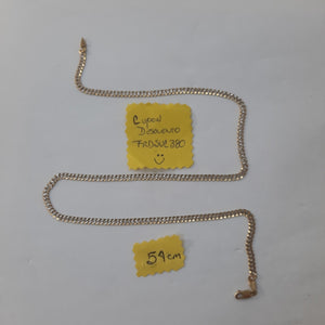 CADENA ORO, RODIADO 14 K 13.3 GRMS (SEMINUEVO)