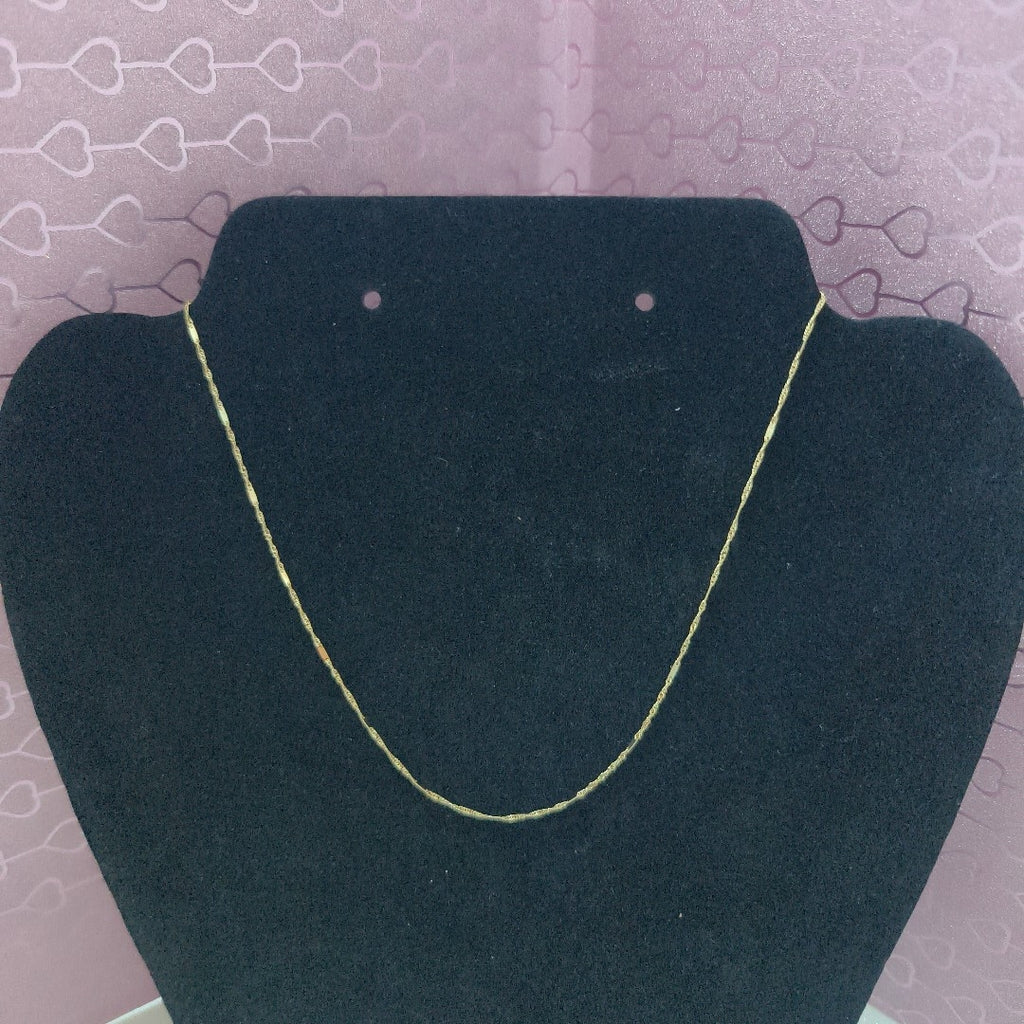 CADENA ORO 10 K 0.6 GRMS (SEMINUEVO)