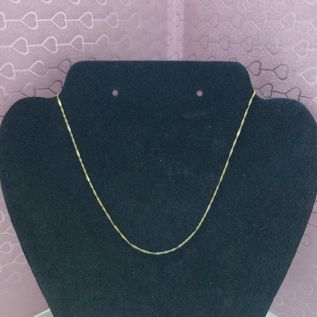 CADENA ORO 10 K 0.6 GRMS (SEMINUEVO)