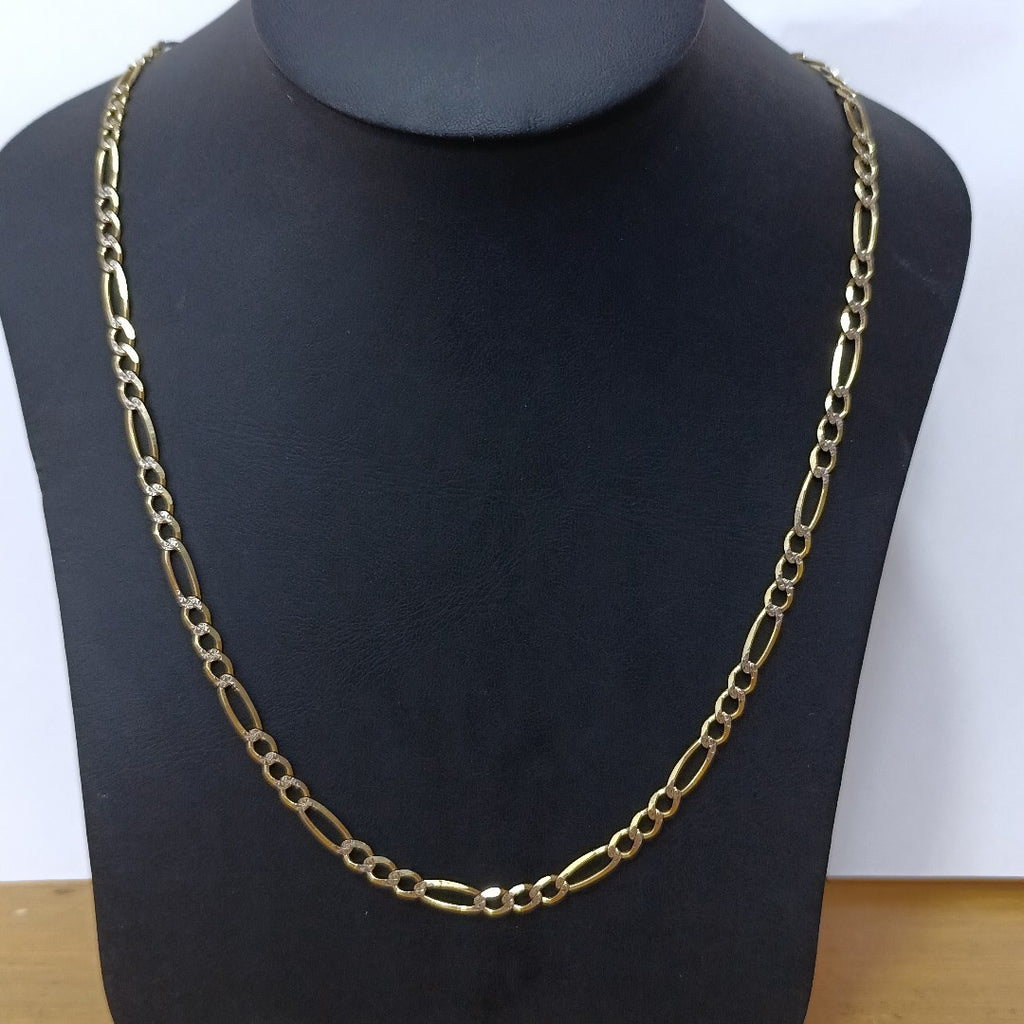 CADENA ORO, RODIADO 10 K 15.7 GRMS (SEMINUEVO)
