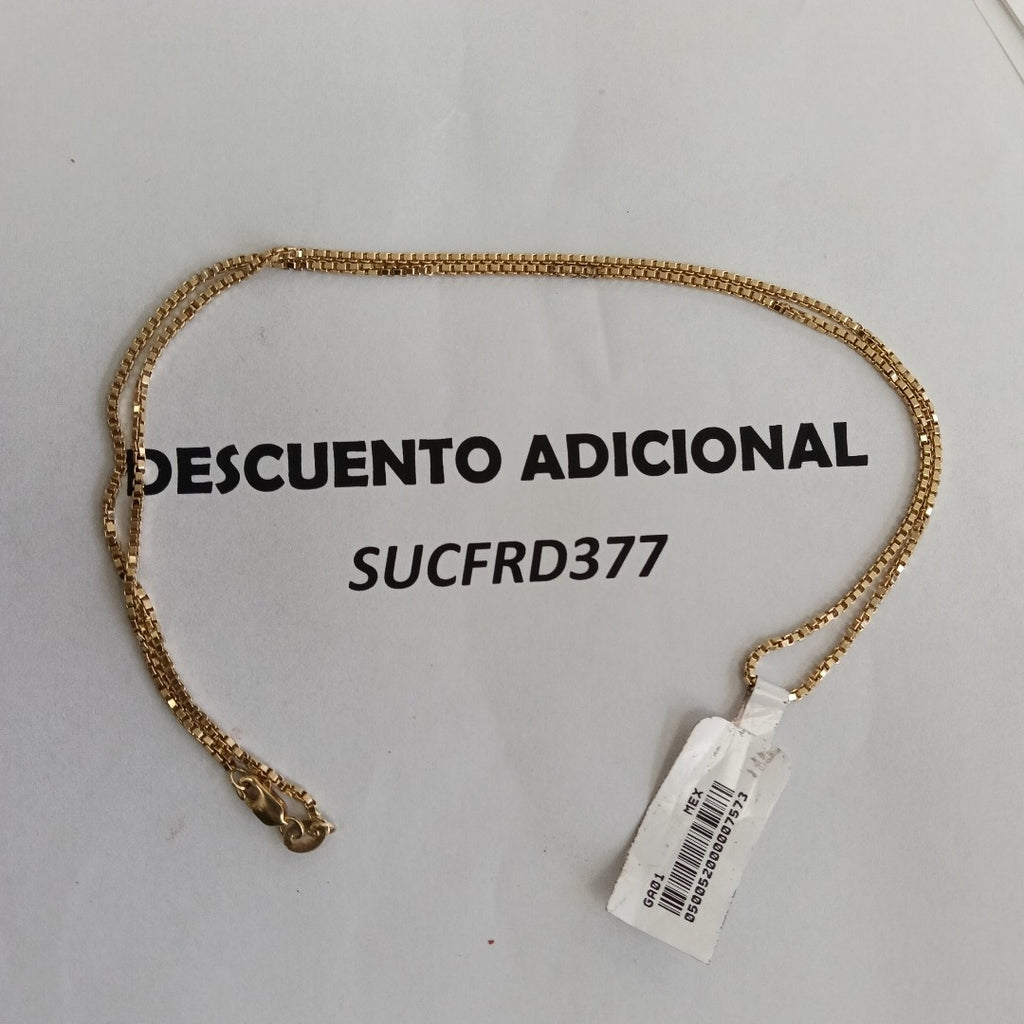 CADENA VENECIANA 7.1G 50 CM (NUEVO)