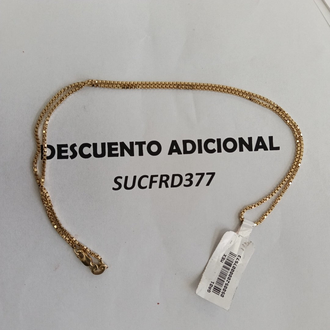 CADENA VENECIANA 7.1G 50 CM (NUEVO)