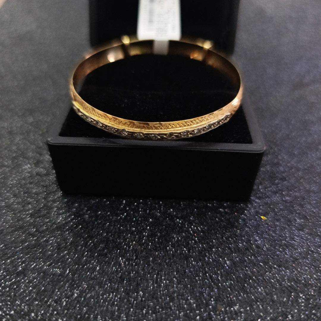 PULSERA RIGIDA ORO 14 K 7.5 GRMS (SEMINUEVO)