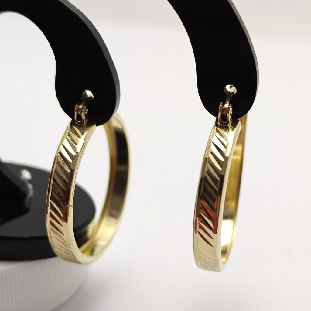 ARRACADAS PAR ORO 14 K 2,50 GRMS (SEMINUEVO)