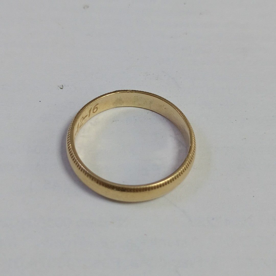 ARGOLLA ORO 14 K 3.5 GRMS (SEMINUEVO)