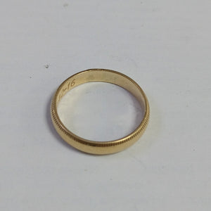 ARGOLLA ORO 14 K 3.5 GRMS (SEMINUEVO)