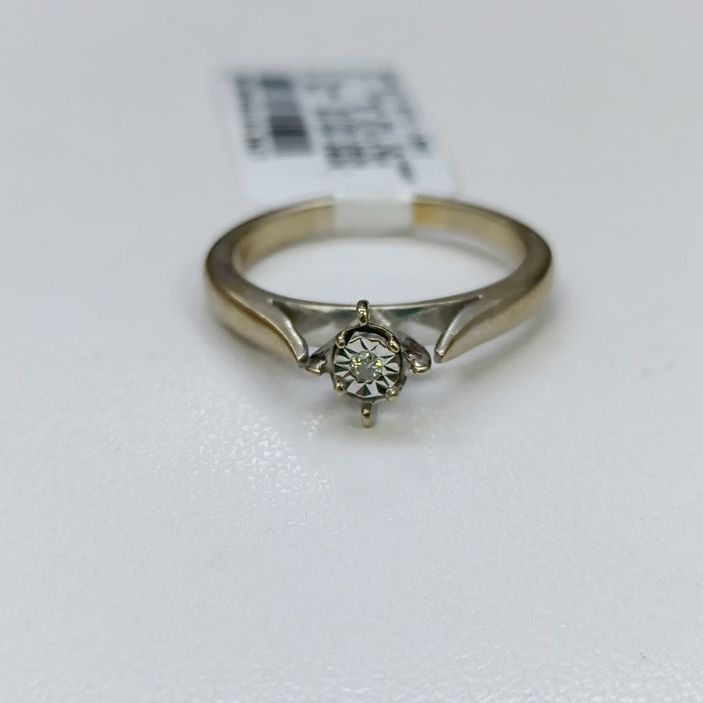 ANILLITO ORO BLANCO 14 K 3 GRMS (SEMINUEVO)