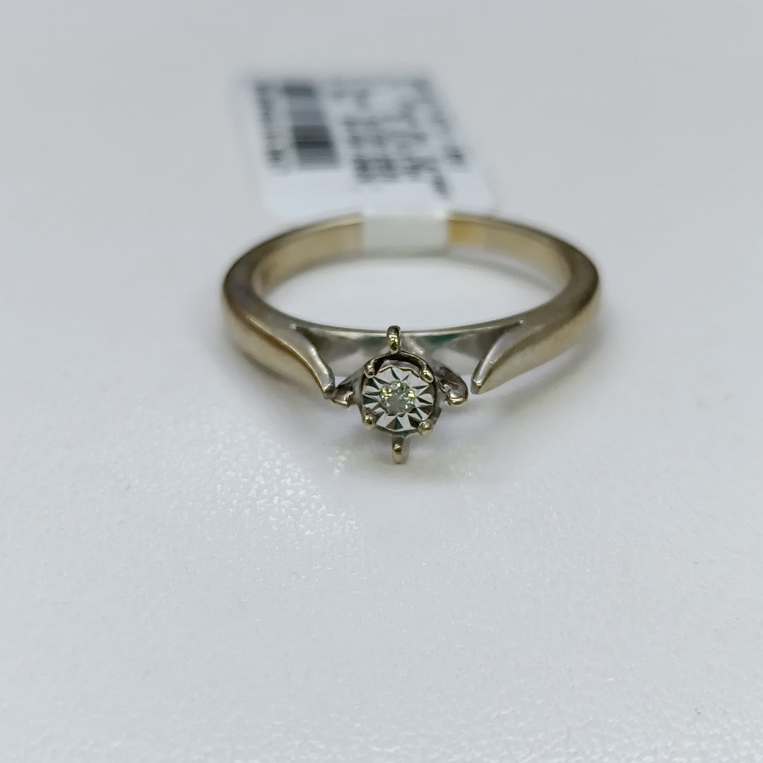 ANILLITO ORO BLANCO 14 K 3 GRMS (SEMINUEVO)