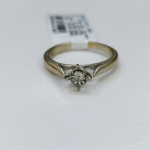 ANILLITO ORO BLANCO 14 K 3 GRMS (SEMINUEVO)