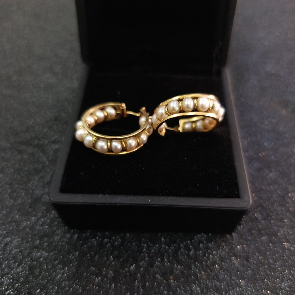 ARRACADAS PAR ORO 14 K 7.1 GRMS (SEMINUEVO)
