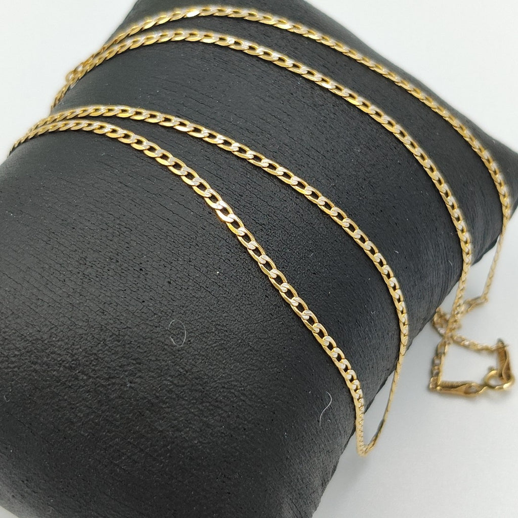 CADENA ORO,RODIADO 14 K 3,00 GRMS (SEMINUEVO)