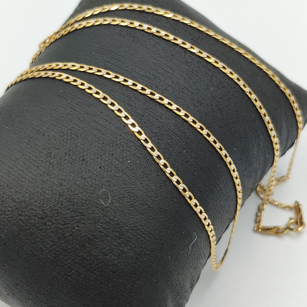 CADENA ORO,RODIADO 14 K 3,00 GRMS (SEMINUEVO)