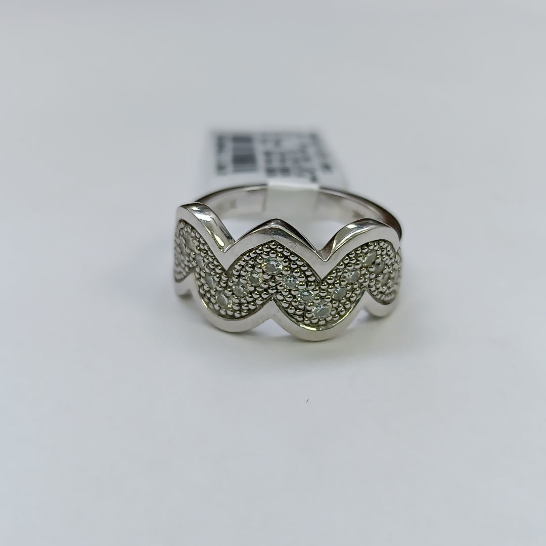 ANILLITO ORO BLANCO 14 K 7.1 GRMS (SEMINUEVO)