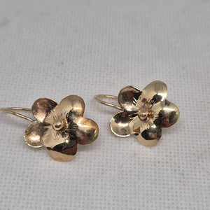 ARETES PAR ORO 14 K 2.7 GRMS (SEMINUEVO)