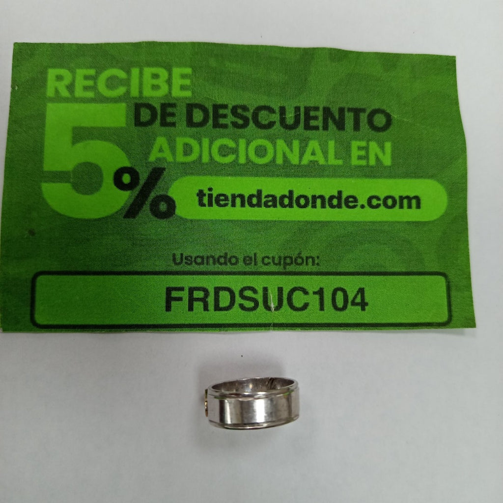 ARGOLLA ORO, ORO BLANCO 14 K 6.8 GRMS (SEMINUEVO)