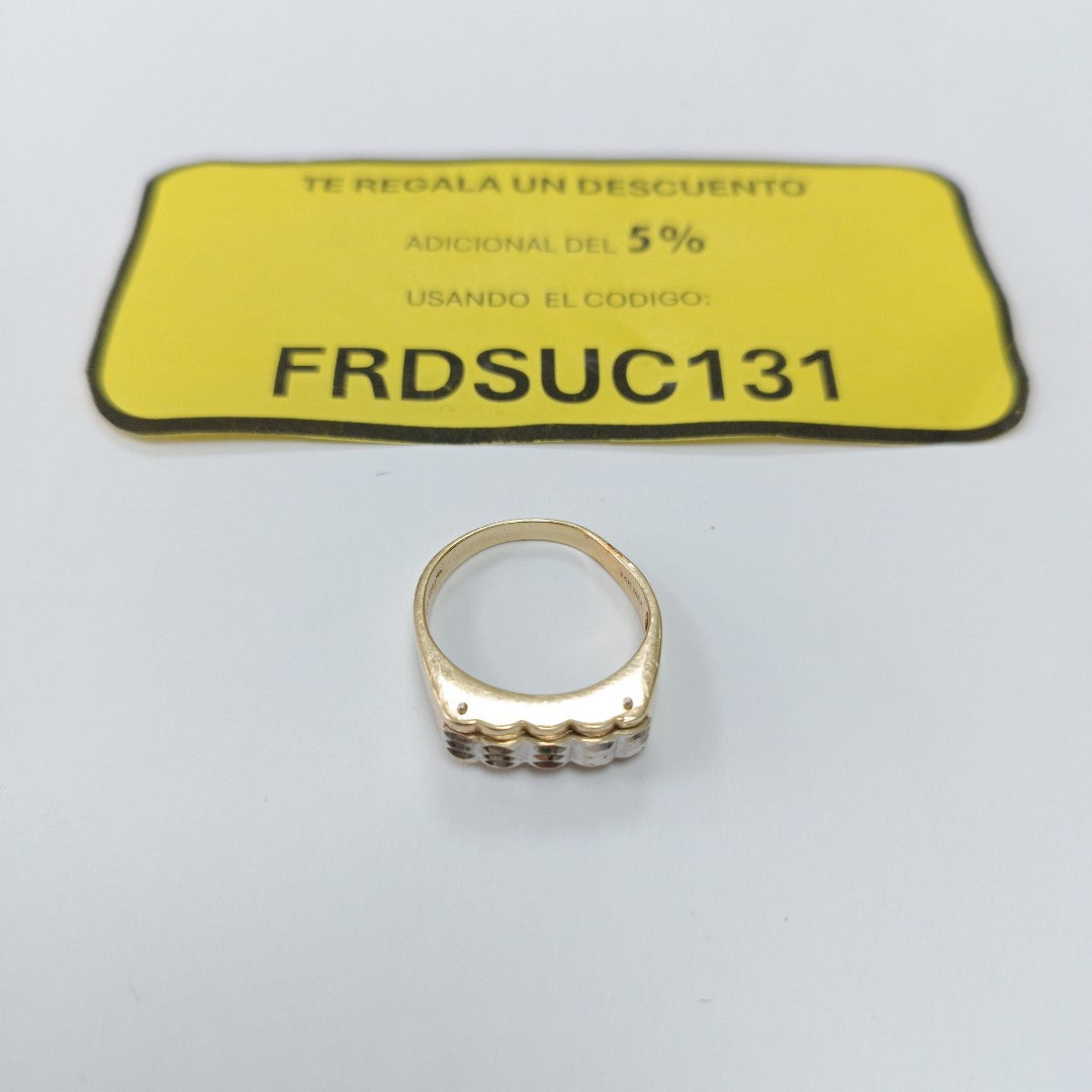 ANILLITO ORO 10 K 5.7 GRMS (SEMINUEVO)