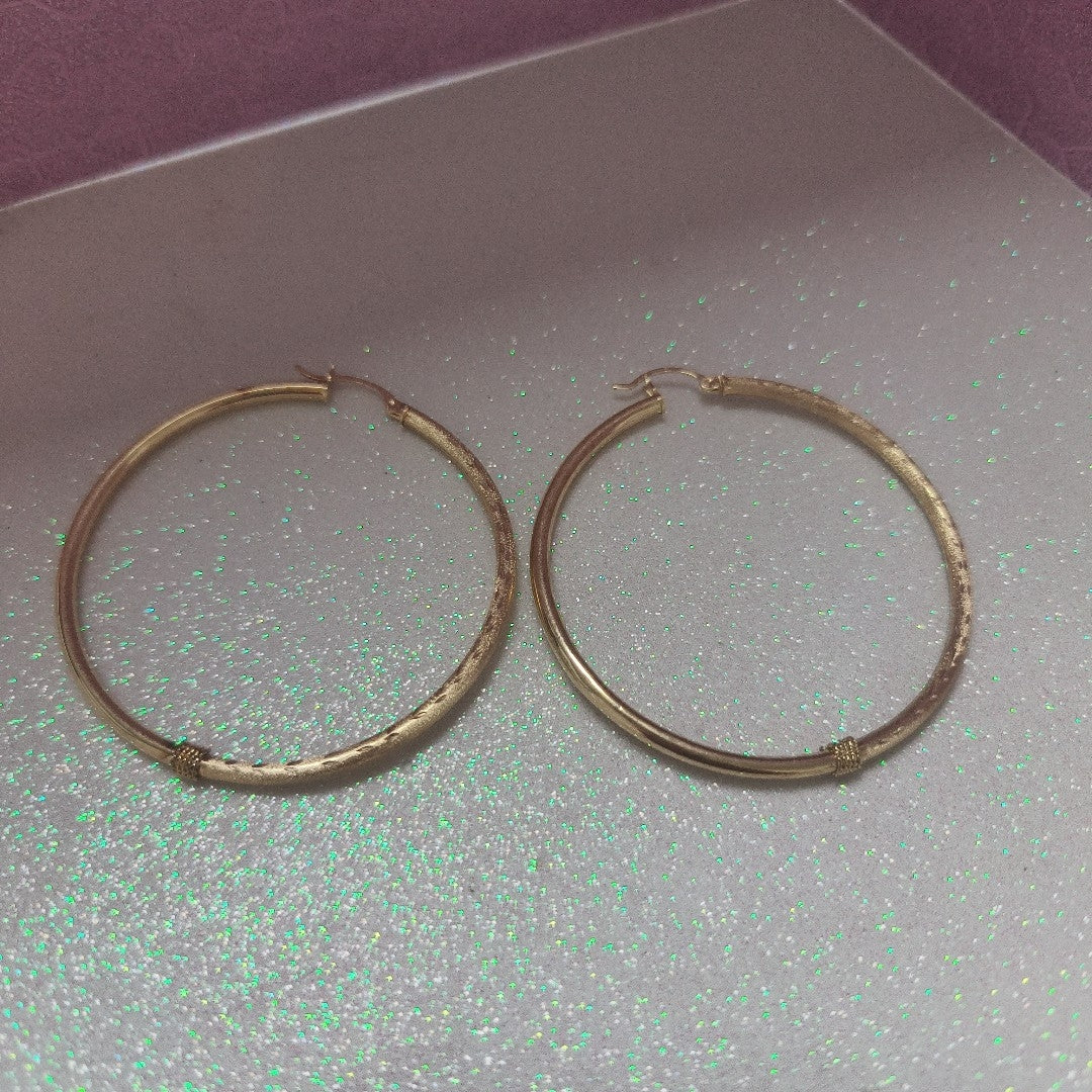 ARRACADAS PAR ORO 14 K 5,70 GRMS (SEMINUEVO)