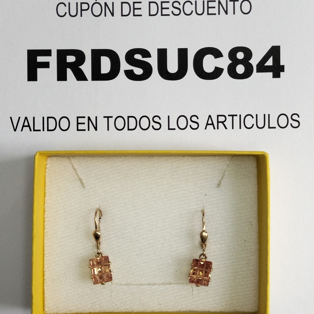 ARETES PAR ORO 14 K 4.1 GRMS (SEMINUEVO)