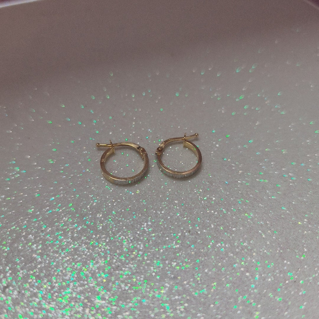 ARRACADAS PAR ORO 10 K 0.8 GRMS (SEMINUEVO)