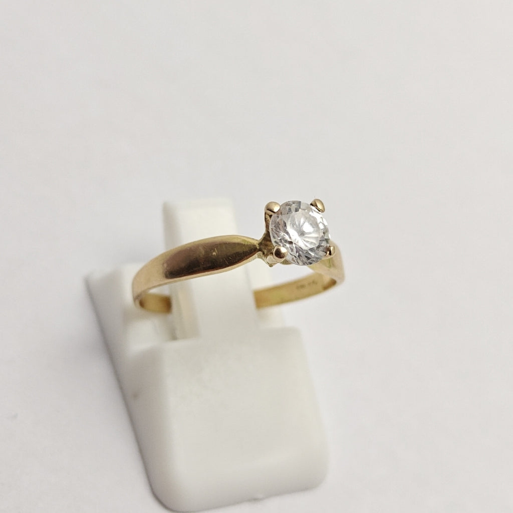 SOLITARIO ORO 14 K 1.3 GRMS (SEMINUEVO)