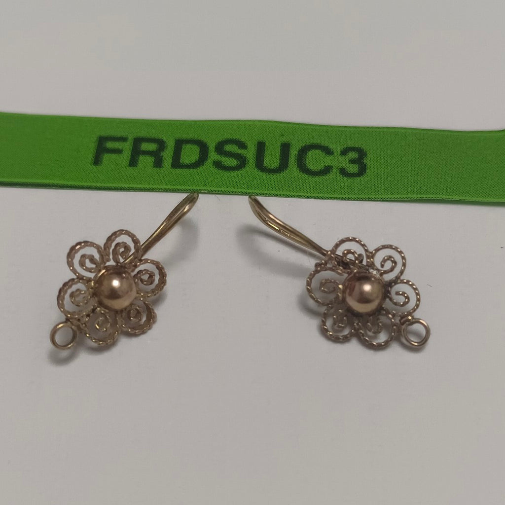 ARETES PAR ORO 10 K 1,50 GRMS (SEMINUEVO)