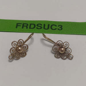 ARETES PAR ORO 10 K 1,50 GRMS (SEMINUEVO)