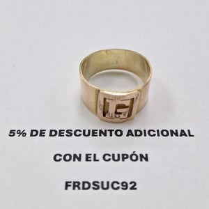ANILLO ORO 10 K 5.8 GRMS (SEMINUEVO)