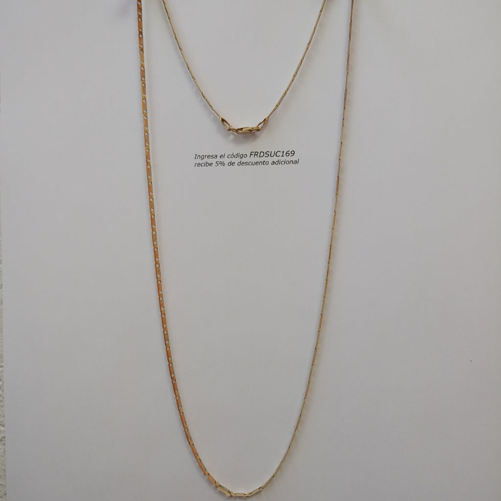CADENA ORO 14 K 9.2 GRMS (SEMINUEVO)