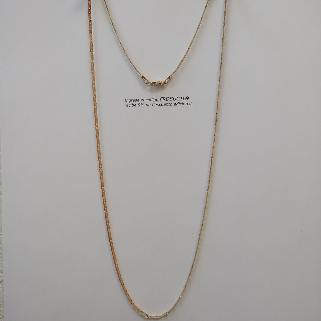 CADENA ORO 14 K 9.2 GRMS (SEMINUEVO)