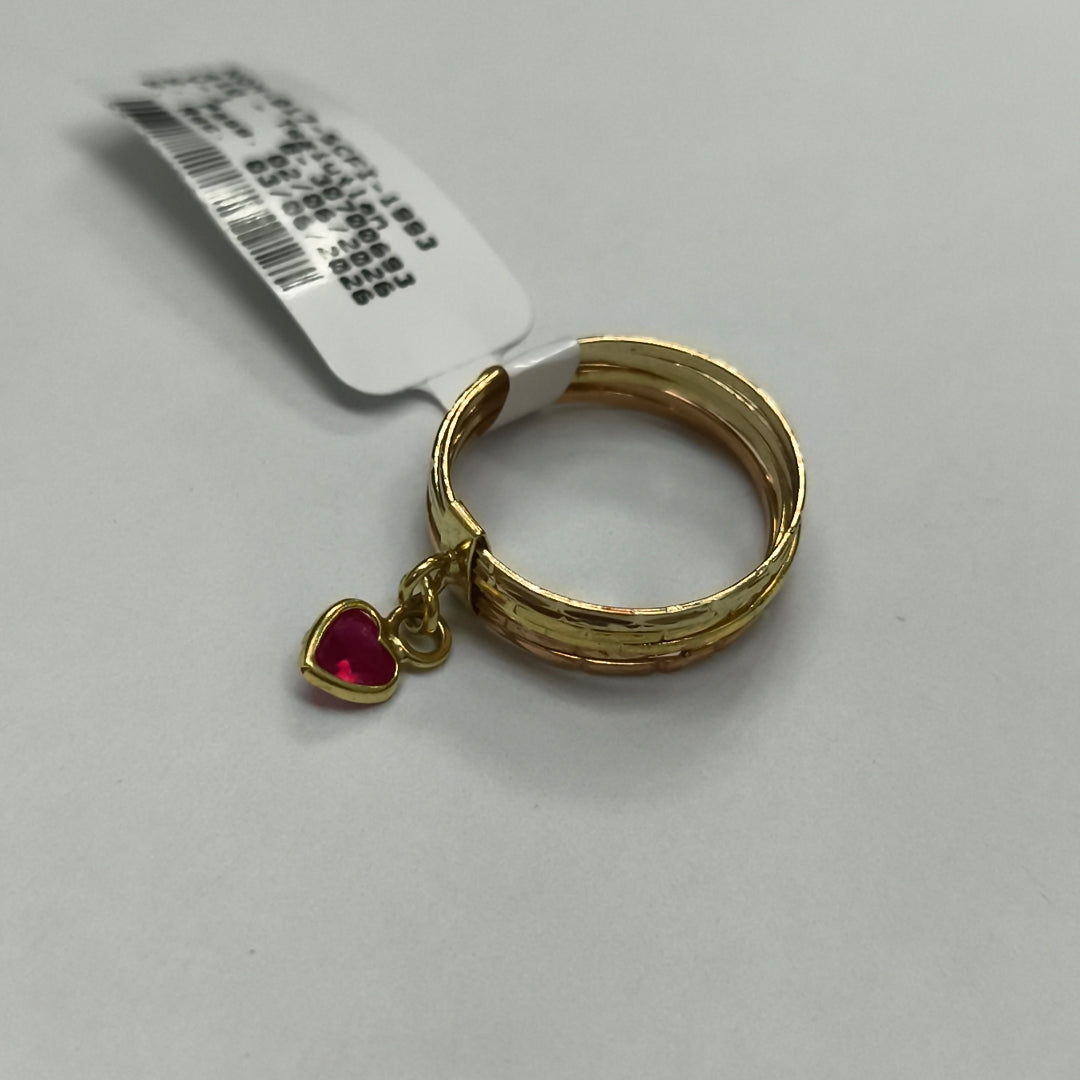 ANILLITO ORO, RODIADO 14 K 2.7 GRMS (SEMINUEVO)