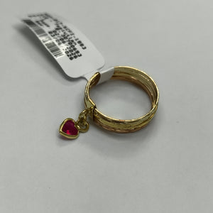 ANILLITO ORO, RODIADO 14 K 2.7 GRMS (SEMINUEVO)