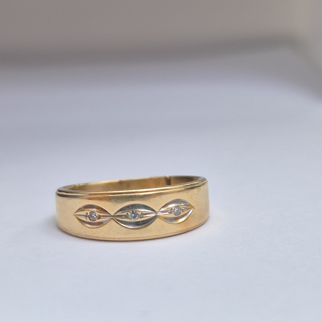 ARGOLLA ORO 14 K 5.7 GRMS (SEMINUEVO)