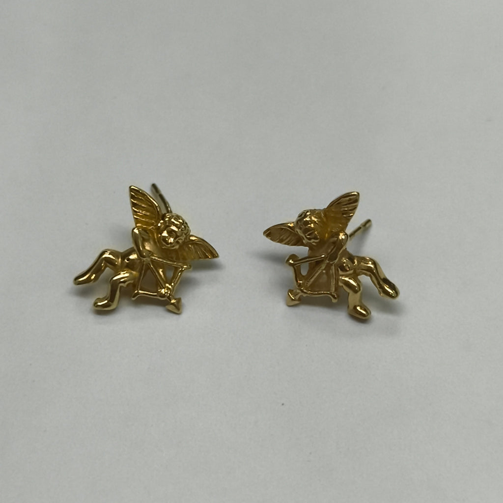 BROQUELES PAR ORO 14 K 2.4 GRMS (SEMINUEVO)