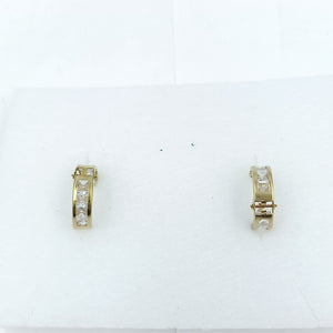 ARRACADAS PAR ORO 10 K 1,80 GRMS (SEMINUEVO)