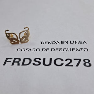 ARETES PAR ORO 10 K 1,60 GRMS (SEMINUEVO)