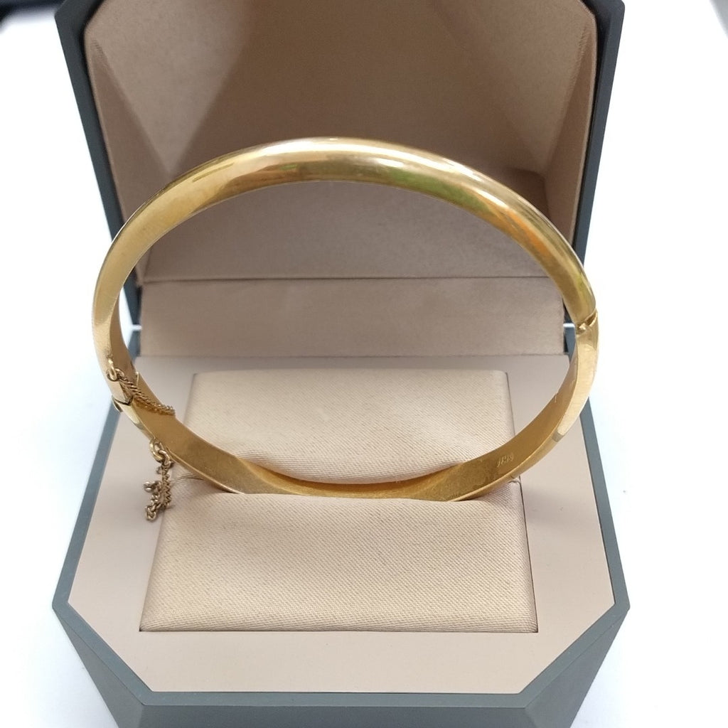 PULSERA RIGIDA ORO 18 K 12.9 GRMS (SEMINUEVO)