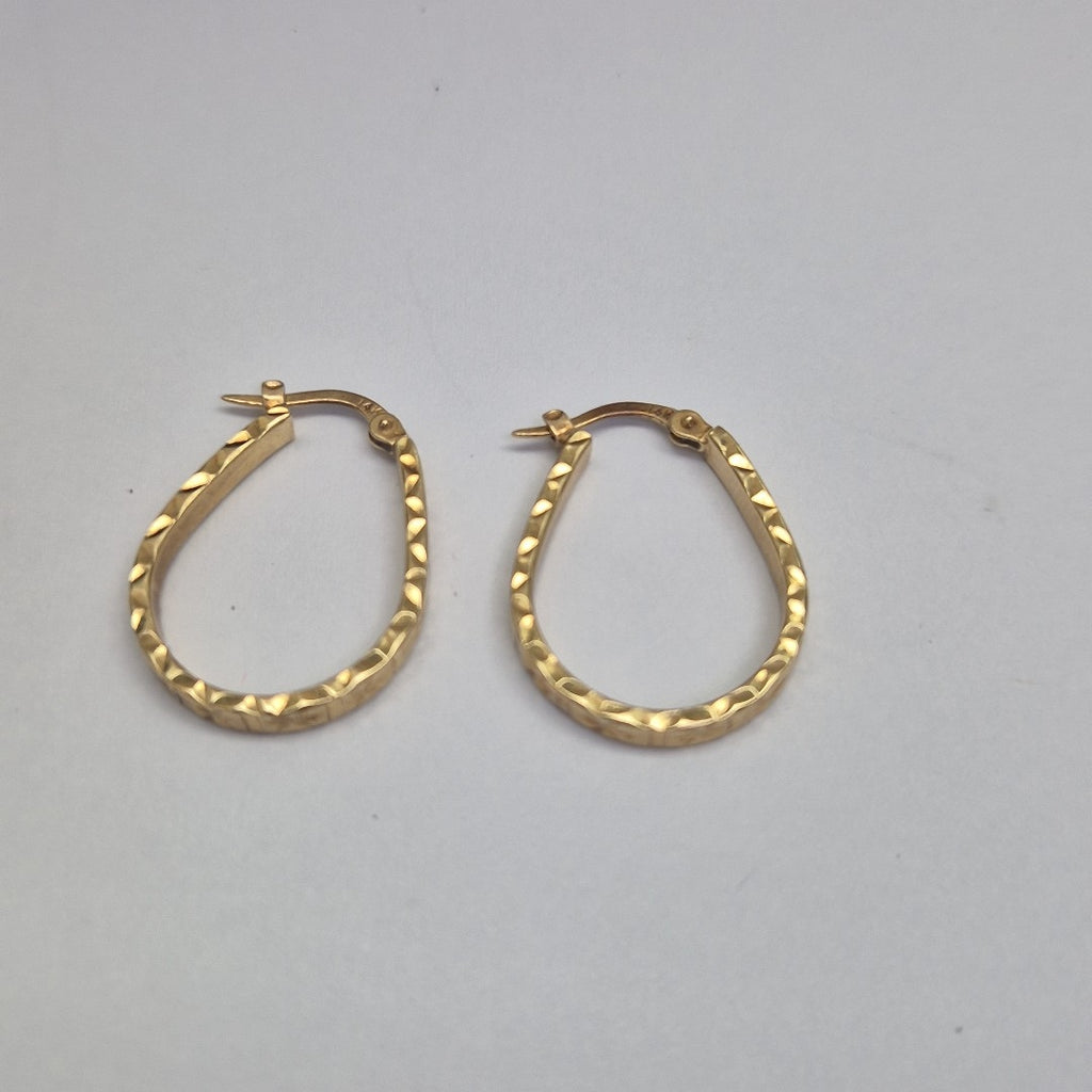 ARRACADAS PAR ORO 14 K 2.4 GRMS (SEMINUEVO)