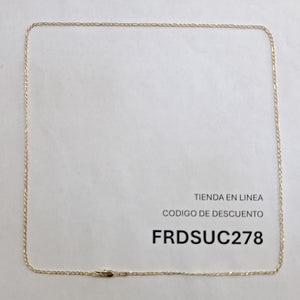 CADENA ORO 10 K 3.5 GRMS (SEMINUEVO)