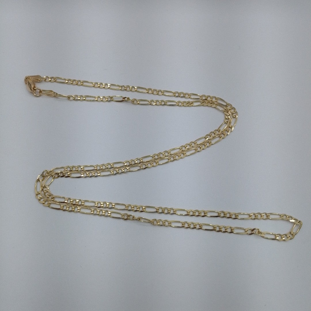 CADENAS 3X1 ORO 14K 55 CM 5.1 GR (NUEVO)