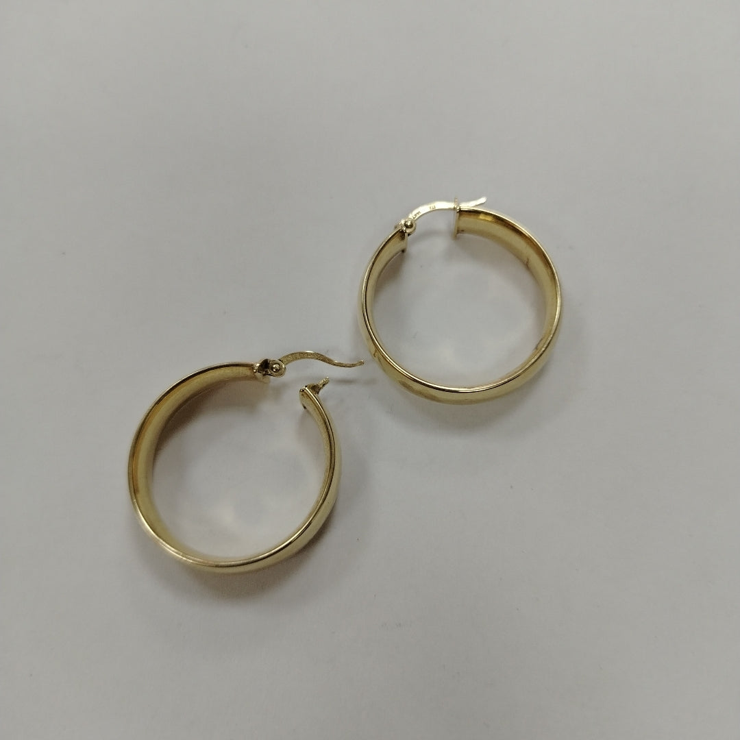 ARRACADAS PAR ORO 14 K 4.5 GRMS (SEMINUEVO)