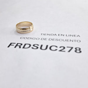 ARGOLLA ORO 14 K 4,20 GRMS (SEMINUEVO)