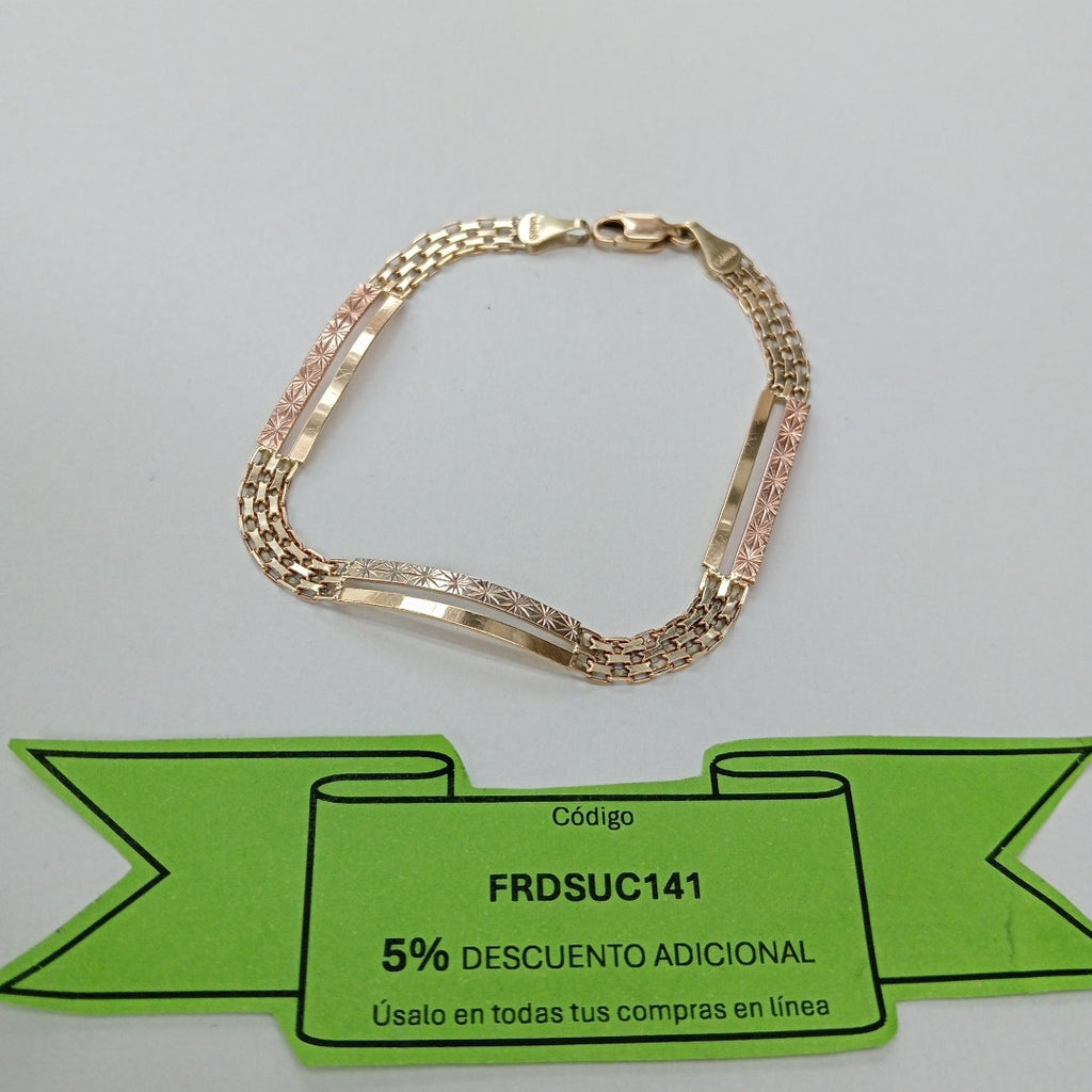 PULSERA ORO 10 K 4.8 GRMS (SEMINUEVO)