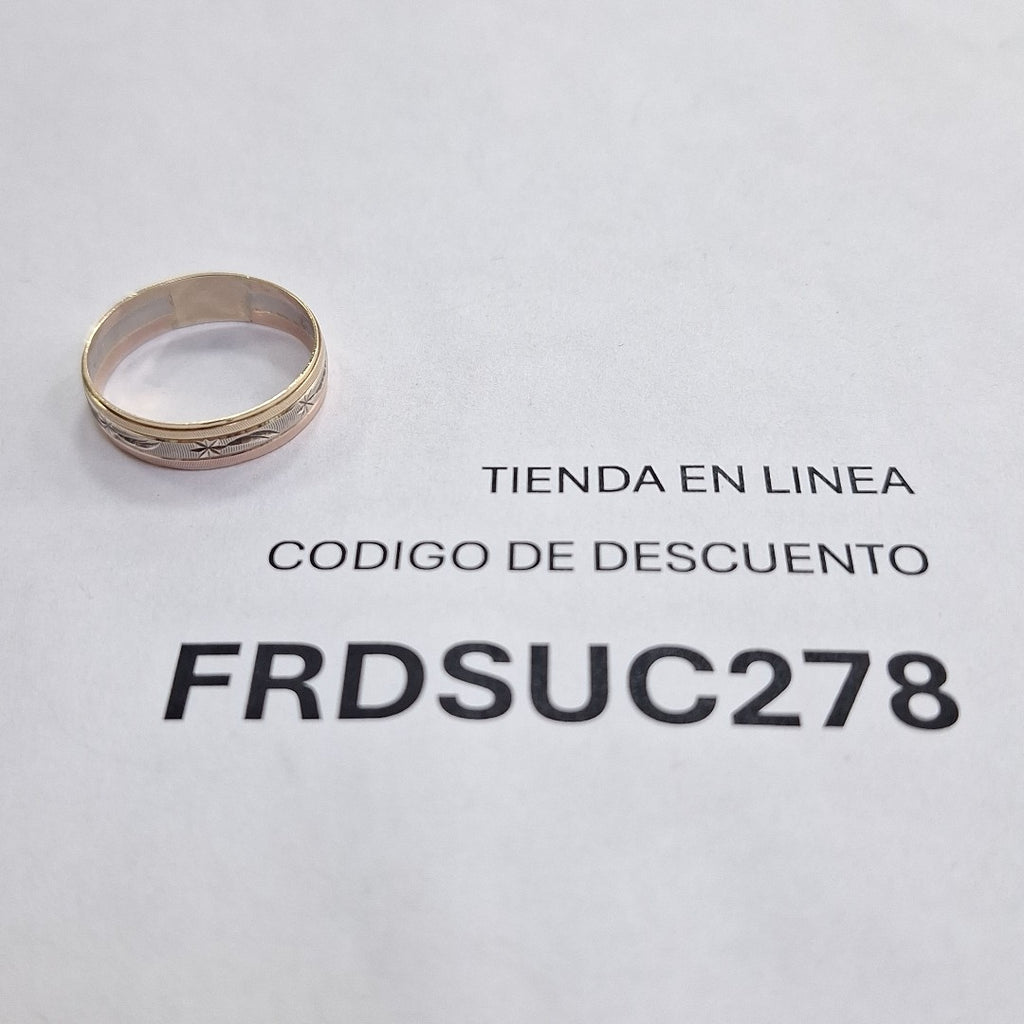 ARGOLLA ORO 10 K 2.3 GRMS (SEMINUEVO)