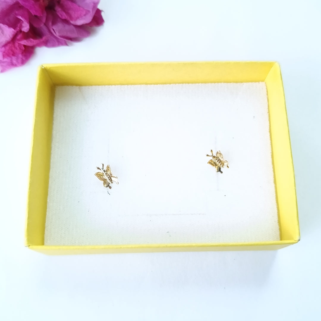 BROQUELES PAR ORO 14 K 0.9 GRMS (SEMINUEVO)