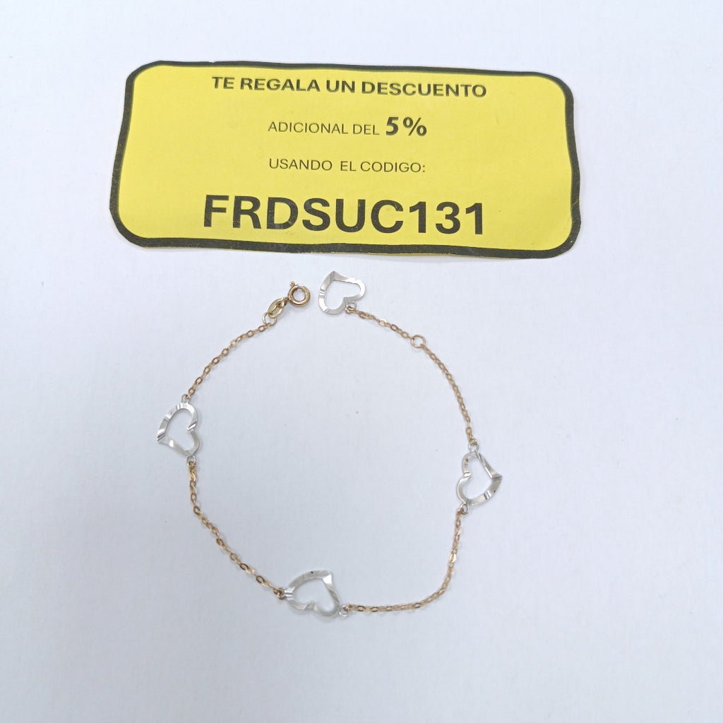 PULSERA ORO 14 K 1.5 GRMS (SEMINUEVO)