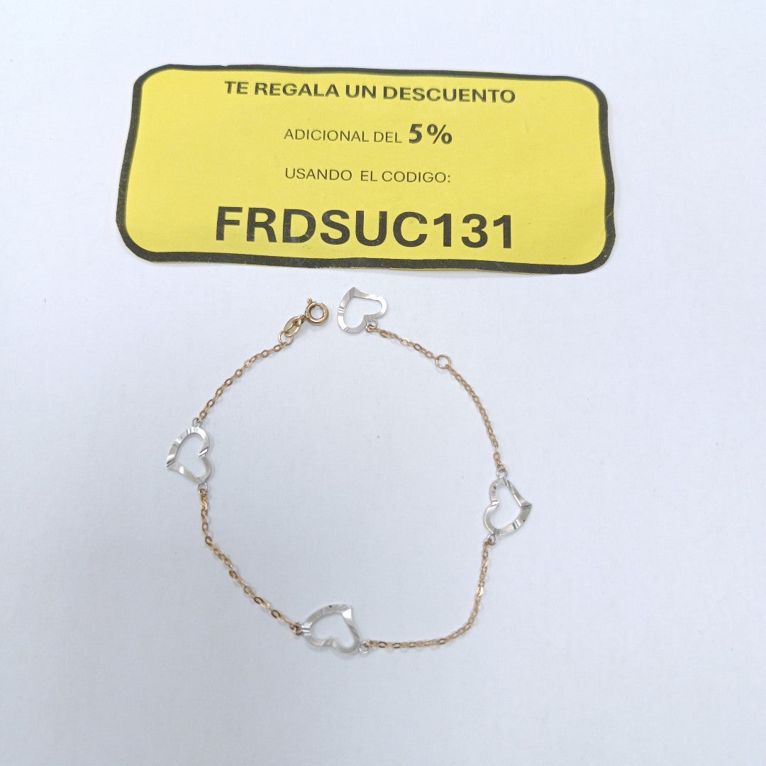 PULSERA ORO 14 K 1.5 GRMS (SEMINUEVO)