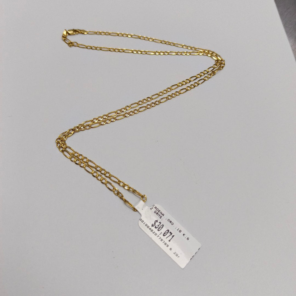 CADENA ORO 10 K 6.2 GRMS (SEMINUEVO)