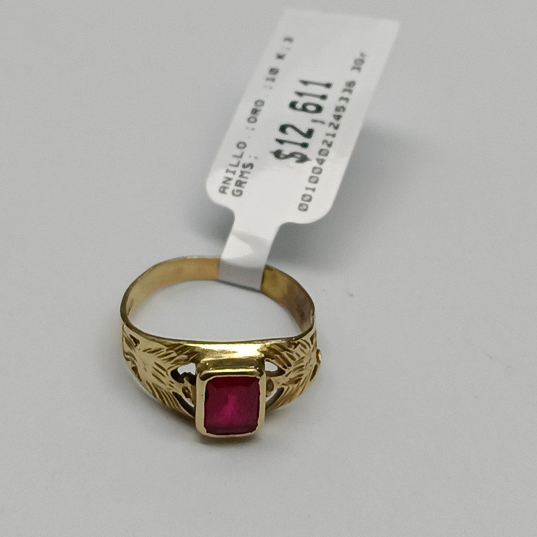 ANILLO ORO 10 K 3 GRMS (SEMINUEVO)