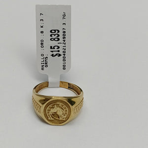 ANILLO ORO 8 K 3.7 GRMS (SEMINUEVO)