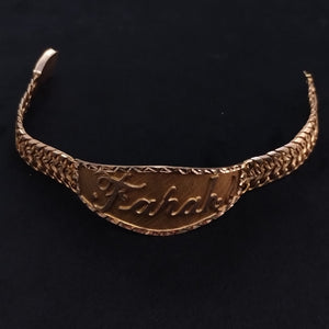 ESCLAVA ORO 10 K 30,70 GRMS (SEMINUEVO)